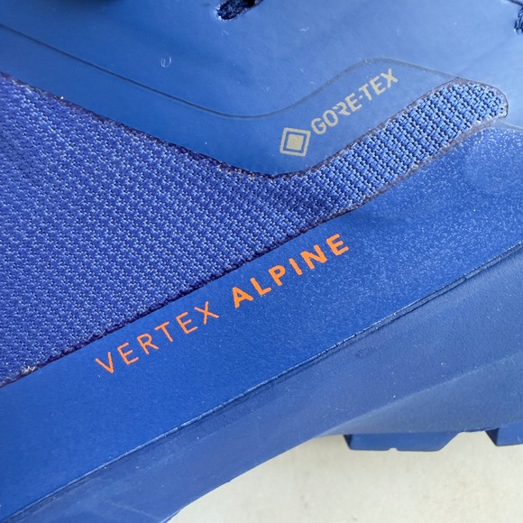 Arcteryx Vertex Alpine GTX Mens Approach Shoes Blue Orange GORE-TEX 9.5 081416 - Picture 9 of 14